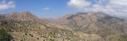 Vue d'un col à 1700m