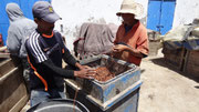 Essaouira : préparation des lignes de pêche