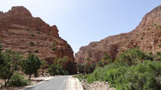 L'entrée des gorges d'Aït Mansour
