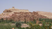 La kasbah d'Aït Benhaddou (le Mt St Michel marocain) ...