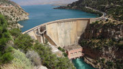 Barrage et lac de Bin El Ouidane