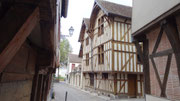 Troyes : centre historique avec maisons à colombages