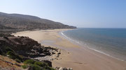 Belle plage 15 km au N d'agadir