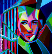 In Between the Lines, Acrylic on canvas