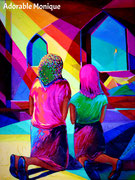 Reaching Dreams, Acrylic on canvas