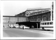 Die heutige Einfahrt der Straßenbahn in den Hauptbahnhof