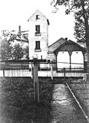 Spritzenhaus - Am Harthauer Bahnhof, abgerissen