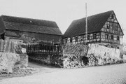 Annaberger Straße 523, Fachwerkhaus um 1950 abgerissen