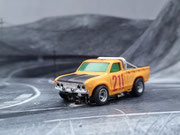 AURORA AFX Datsun Baja Pick Up mustard schwarze Scheinwerfer Nr.1919