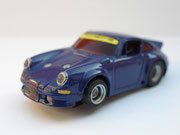 Porsche Carrera 911 blau mit Licht