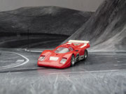 AURORA AFX Ferrari 512M rot/weiß/silber #2