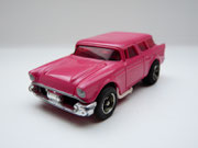 AURORA AFX '57 Chevy Nomad pink/weiße side pipes