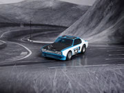 AURORA AFX Ford Capri blau/weiß/schwarz #13 European-Version 