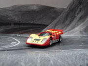 AURORA AFX Ferrari 512M rot/gelb #211