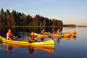 Kanutour in Lappland