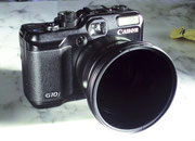 G 10 con polarizzatore Kenko72mm (low profile)