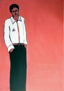 Dandy,   Acrylfarbe a. Leinwand,  210 x 150 cm,   2007