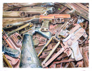 BE CAREFUL 2017 Acryl auf Leinwand 70 x 90 cm