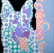 Hasso, 1996, 150 x 150 cm, Acryl auf Nessel