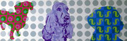 Wo bleibt Frauchen, 1996, 65 x 200 cm