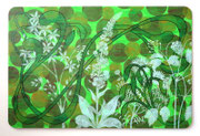 Queens green, 2020, 80 x 120 cm, Acryl auf Industriesperrholz