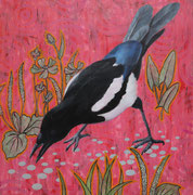 Snack, 2022/2023, 55 x 55 cm, Acryl auf Holz