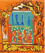 "Blaue Seelen" (2013, Auflage 6, Papiermaß 62x43cm, Druckmaß 35x30cm)