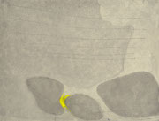 From water 3, 2023, 24 x 31,5 cm, Tusche auf Wasser auf Zeichnung auf Awagami Papier