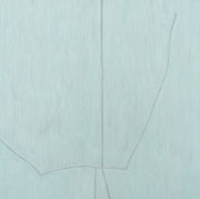to quiet the mind 3, 2019, 30*30 cm, Eitempera auf Canvas Panel