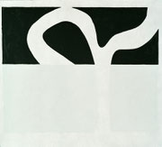 Winterreise_21,  2005, 20 x 48 cm, Linoldruck, Handabzug auf Awagami Papier