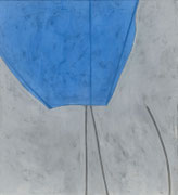 Points #2, 2013, 55*50 cm, Eitempera auf Voile