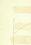 intuition 27, 2022, 46*32,4 cm,  eitempera, graphit, wasserfarbe auf lackiertem awagami papier