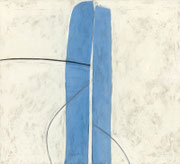 Points #1, 2013, 46*51 cm, Eitempera auf Voile