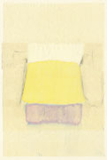 intuition 10, 2021, 32,5*21,5 cm, eitempera, graphit auf lackiertem awagami papier