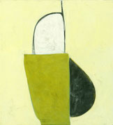 cosa mentale, 2010, 55*50 cm, Eitempera auf Voile