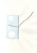 Nordseetagebuch 7, 2016, 42 x 29,7 cm, Chinatusche, Wasserfarbe, Graphit auf Papier