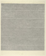 Foldings 5, 2024, 51,2 x 41,8 cm, lackiertes Awagami Papier, gefaltet auf Tonpapier