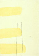 intuition 26, 2022, 46*32,4 cm, eitempera, graphit, wasserfarbe auf lackiertem awagami papier