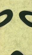 Gedankenklang, 2006, 50 x 35 cm, Eitempera auf Voile