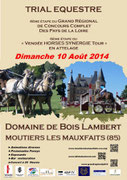 AFFICHE TRIAL EQUESTRE 2014