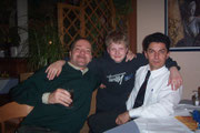 Thomas, Daniel und Niko