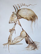 Analytiker, 40x30, Aquarell auf Papier
