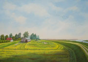 Pramort, 50x70, Acryl auf Malplatte