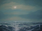 Meeresstimmung, 40x60, Acryl auf Malplatte