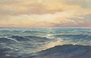 Meeresstimmung, 30x40, Acryl auf Malplatte