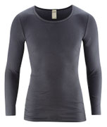 Living Crafts navy graphite Langarm Unterhemd
