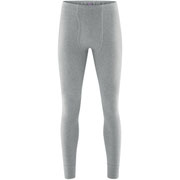 Living Crafts grey melange Lange Unterhose