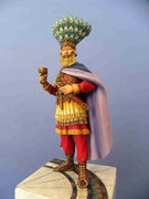 HERACLIUS (2) Empereur Byzantin - Figurine Plomb 75mm.