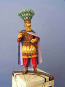 HERACLIUS (1) Empereur Byzantin - Figurine Plomb 75mm.