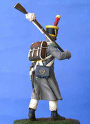 Voltigeur d'Infanterie - Trilport 28 et 29 mars 1814 (2) - Figurine Plomb 54 mm